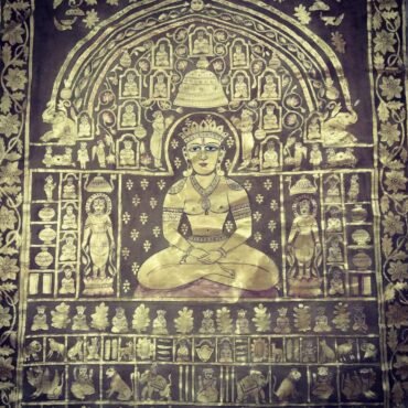 Traditional Jain Pichwai painting